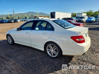 Drugie zdjęcie samochodu z przodu: 2012 MERCEDES-BENZ C 250 VIN:WDDGF4HB2CR207893 - miniatura