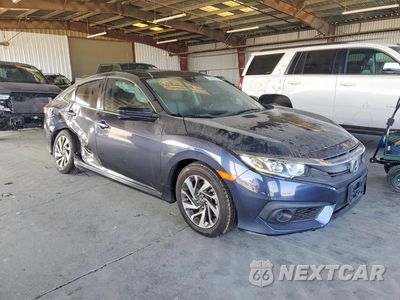 Czwarte zdjęcie samochodu z boku: 2017 HONDA CIVIC EX VIN:2HGFC2F80HH511730 - miniatura