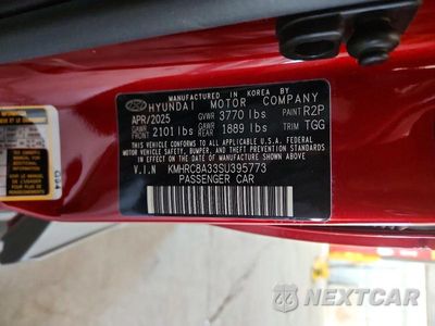 Zdjęcie 13 z 13 samochodu: 2025 HYUNDAI VENUE SEL VIN:KMHRC8A33SU395773 - miniatura