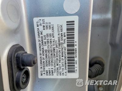 Zdjęcie 13 z 13 samochodu: 2014 HONDA CR-V LX VIN:2HKRM4H3XEH721437 - miniatura