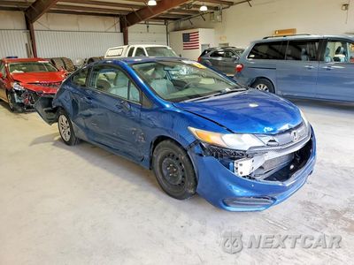 Czwarte zdjęcie samochodu z boku: 2015 HONDA CIVIC LX VIN:2HGFG3B5XFH515268 - miniatura