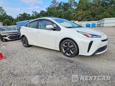 Czwarte zdjęcie samochodu z boku: 2019 TOYOTA PRIUS LIMITED VIN:JTDKARFU3K3069044 - miniatura