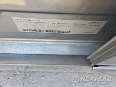 Zdjęcie 12 z 12 samochodu: 2008 AUDI A4 2.0T QUATTRO VIN:WAUDF78EX8A155490 - miniatura