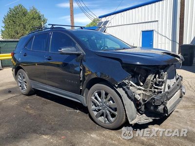 Czwarte zdjęcie samochodu z boku: 2023 CHEVROLET EQUINOX RS VIN:3GNAXWEG7PL109472 - miniatura