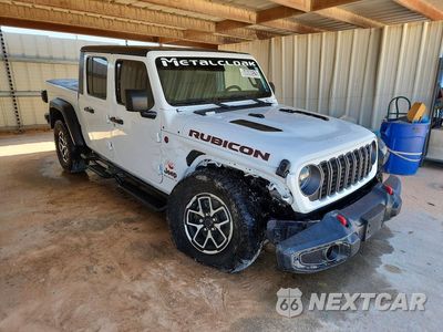 Czwarte zdjęcie samochodu z boku: 2024 JEEP GLADIATOR RUBICON VIN:1C6JJTBG8RL107717 - miniatura