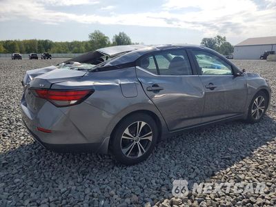 Trzecie zdjęcie samochodu z tyłu: 2022 NISSAN SENTRA SV VIN:3N1AB8CV3NY209592 - miniatura