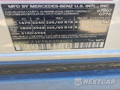 Zdjęcie 13 z 13 samochodu: 2008 MERCEDES-BENZ GL 450 4MATIC VIN:4JGBF71E18A304904 - miniatura