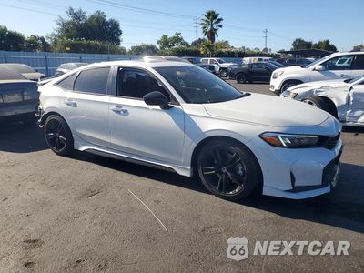 Czwarte zdjęcie samochodu z boku: 2026 HONDA CIVIC SI VIN:2HGFE1E5XTH473699 - miniatura