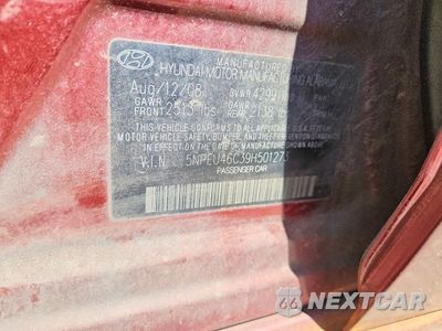 Zdjęcie 12 z 12 samochodu: 2009 HYUNDAI SONATA SE VIN:5NPEU46C39H501273 - miniatura