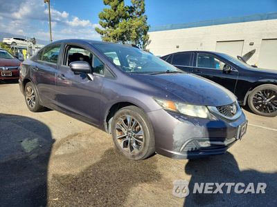 Czwarte zdjęcie samochodu z boku: 2014 HONDA CIVIC EX VIN:19XFB2F87EE235698 - miniatura