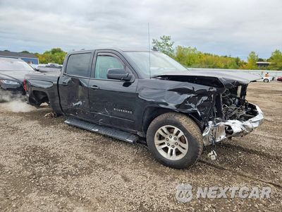 Czwarte zdjęcie samochodu z boku: 2017 CHEVROLET SILVERADO K1500 LT VIN:3GCUKRECXHG205609 - miniatura