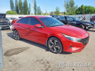 Czwarte zdjęcie samochodu z boku: 2023 HYUNDAI ELANTRA SEL VIN:5NPLS4AG4PH098862 - miniatura