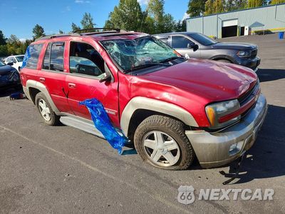 Czwarte zdjęcie samochodu z boku: 2002 CHEVROLET TRAILBLAZER VIN:1GNDT13S622199677 - miniatura
