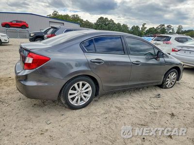 Trzecie zdjęcie samochodu z tyłu: 2012 HONDA CIVIC EXL VIN:2HGFB2F97CH321430 - miniatura