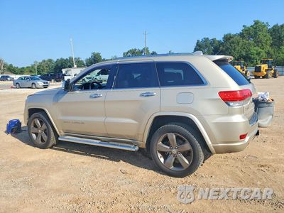 Drugie zdjęcie samochodu z przodu: 2014 JEEP GRAND CHEROKEE OVERLAND VIN:1C4RJFCT8EC162123 - miniatura