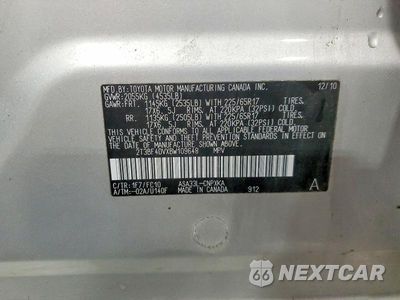 Zdjęcie 12 z 12 samochodu: 2011 TOYOTA RAV4 BASE VIN:2T3BF4DVXBW109648 - miniatura
