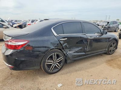 Trzecie zdjęcie samochodu z tyłu: 2016 HONDA ACCORD SPORT VIN:1HGCR2F50GA210217 - miniatura