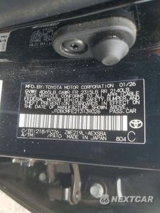 Zdjęcie 12 z 12 samochodu: 2026 TOYOTA COROLLA HYBRID SE VIN:JTDBCMFE2T3139026 - miniatura