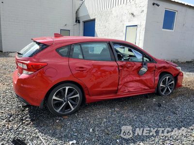 Trzecie zdjęcie samochodu z tyłu: 2022 SUBARU IMPREZA SPORT VIN:4S3GTAL68N3723709 - miniatura