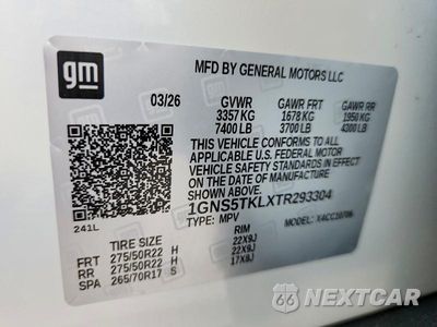 Zdjęcie 13 z 13 samochodu: 2026 CHEVROLET TAHOE C1500 HIGH COUNTRY VIN:1GNS5TKLXTR293304 - miniatura