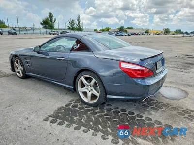 Drugie zdjęcie samochodu z przodu: 2013 MERCEDES-BENZ SL 550 VIN:WDDJK7DA6DF016206 - miniatura
