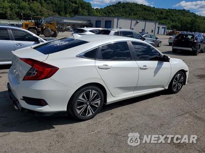 Trzecie zdjęcie samochodu z tyłu: 2018 HONDA CIVIC EX VIN:JHMFC1F30JX033189 - miniatura