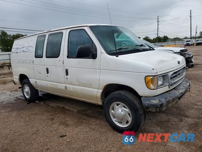 Czwarte zdjęcie samochodu z boku: 2001 FORD ECONOLINE E250 VAN VIN:1FTNE24291HA18787 - miniatura