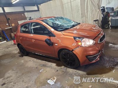 Czwarte zdjęcie samochodu z boku: 2019 MITSUBISHI MIRAGE LE VIN:ML32A5HJ3KH002090 - miniatura