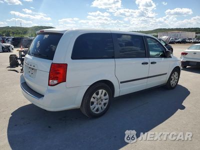 Trzecie zdjęcie samochodu z tyłu: 2016 DODGE GRAND CARAVAN SE VIN:2C4RDGBG7GR227314 - miniatura