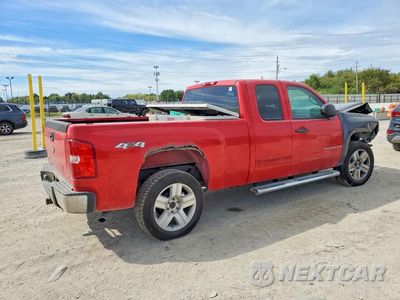 Trzecie zdjęcie samochodu z tyłu: 2007 CHEVROLET SILVERADO K1500 VIN:1GCEK19007Z631216 - miniatura