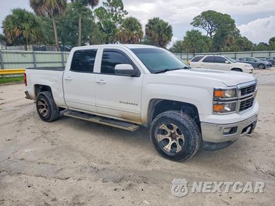 Czwarte zdjęcie samochodu z boku: 2015 CHEVROLET SILVERADO K1500 LT VIN:3GCUKREC7FG207797 - miniatura