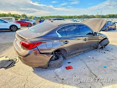 Trzecie zdjęcie samochodu z tyłu: 2014 INFINITI Q50 PREMIUM VIN:JN1BV7AR0EM697172 - miniatura