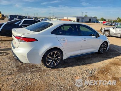 Trzecie zdjęcie samochodu z tyłu: 2020 TOYOTA COROLLA SE VIN:5YFP4RCE3LP021854 - miniatura