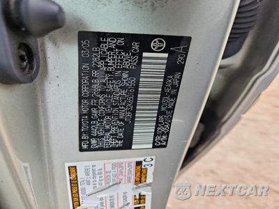 Zdjęcie 12 z 12 samochodu: 2005 TOYOTA CAMRY LE V6 VIN:JTDBF32K650161550 - miniatura