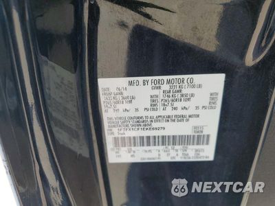 Zdjęcie 12 z 12 samochodu: 2014 FORD F150 SUPER CAB VIN:1FTFX1CF1EKE69279 - miniatura