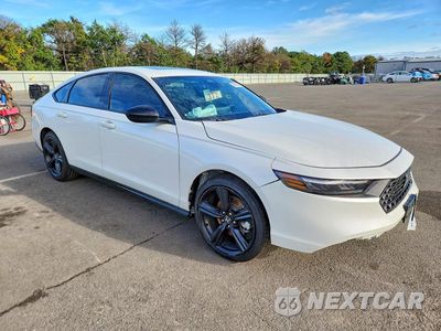 Czwarte zdjęcie samochodu z boku: 2026 HONDA ACCORD HYBRID SPORT-L VIN:1HGCY2F72TA038576 - miniatura