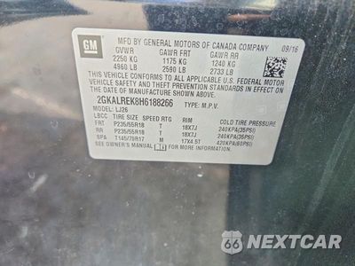 Zdjęcie 13 z 13 samochodu: 2017 GMC TERRAIN DENALI VIN:2GKALREK8H6188266 - miniatura