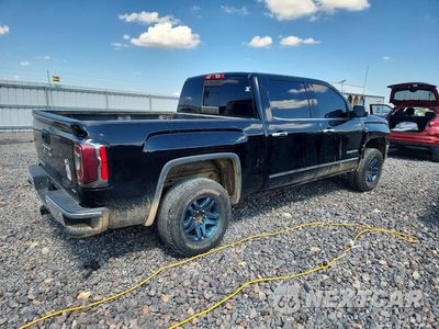 Trzecie zdjęcie samochodu z tyłu: 2018 GMC SIERRA K1500 SLT VIN:3GTU2NER3JG368654 - miniatura