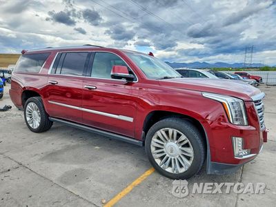 Czwarte zdjęcie samochodu z boku: 2017 CADILLAC ESCALADE ESV PLATINUM VIN:1GYS4KKJ0HR315963 - miniatura
