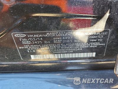 Zdjęcie 12 z 12 samochodu: 2014 HYUNDAI SONATA LIMITED 2.0T VIN:5NPEC4AB8EH888544 - miniatura