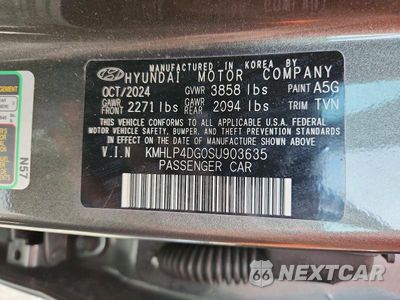 Zdjęcie 13 z 13 samochodu: 2025 HYUNDAI ELANTRA LIMITED VIN:KMHLP4DG0SU903635 - miniatura