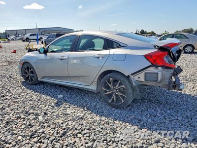 Drugie zdjęcie samochodu z przodu: 2021 HONDA CIVIC SPORT VIN:19XFC2F81ME001987 - miniatura