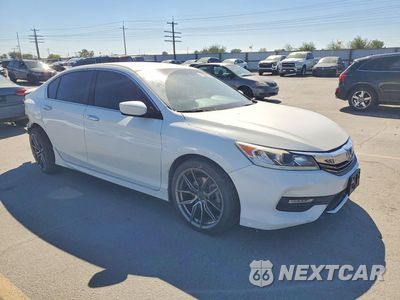 Czwarte zdjęcie samochodu z boku: 2016 HONDA ACCORD SPORT VIN:1HGCR2F52GA206539 - miniatura