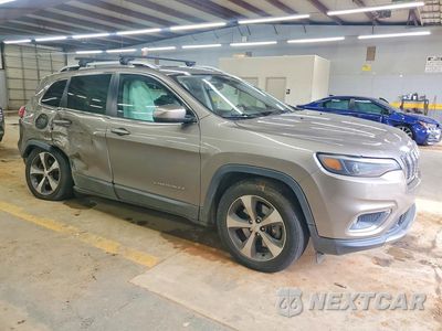 Czwarte zdjęcie samochodu z boku: 2019 JEEP CHEROKEE LIMITED VIN:1C4PJMDN0KD299512 - miniatura