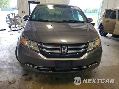 Piąte zdjęcie samochodu w środku: 2015 HONDA ODYSSEY EXL VIN:5FNRL5H62FB013623 - miniatura