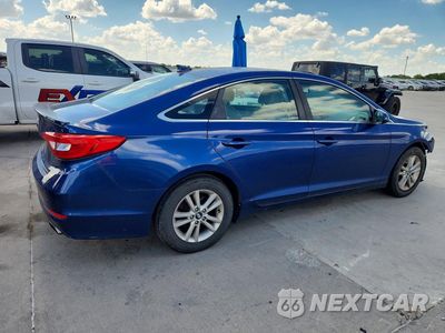 Trzecie zdjęcie samochodu z tyłu: 2016 HYUNDAI SONATA SE VIN:5NPE24AF9GH351657 - miniatura