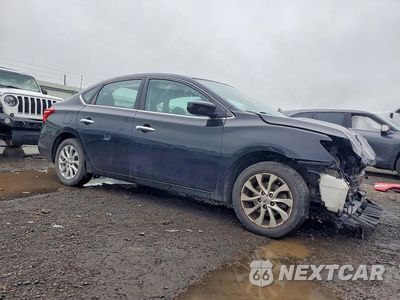 Czwarte zdjęcie samochodu z boku: 2019 NISSAN SENTRA SV VIN:3N1AB7AP6KY254679 - miniatura