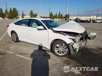 Czwarte zdjęcie samochodu z boku: 2018 HONDA ACCORD LX VIN:1HGCV1F18JA156983 - miniatura
