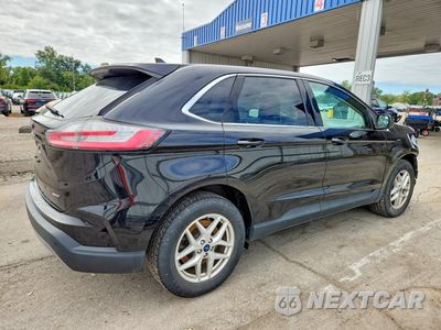 Trzecie zdjęcie samochodu z tyłu: 2022 FORD EDGE SEL VIN:2FMPK4J92NBA92582 - miniatura