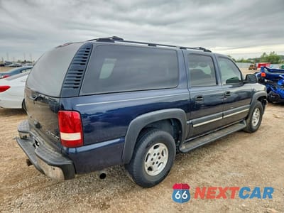 Trzecie zdjęcie samochodu z tyłu: 2004 CHEVROLET SUBURBAN K1500 VIN:1GNFK16Z44J203402 - miniatura
